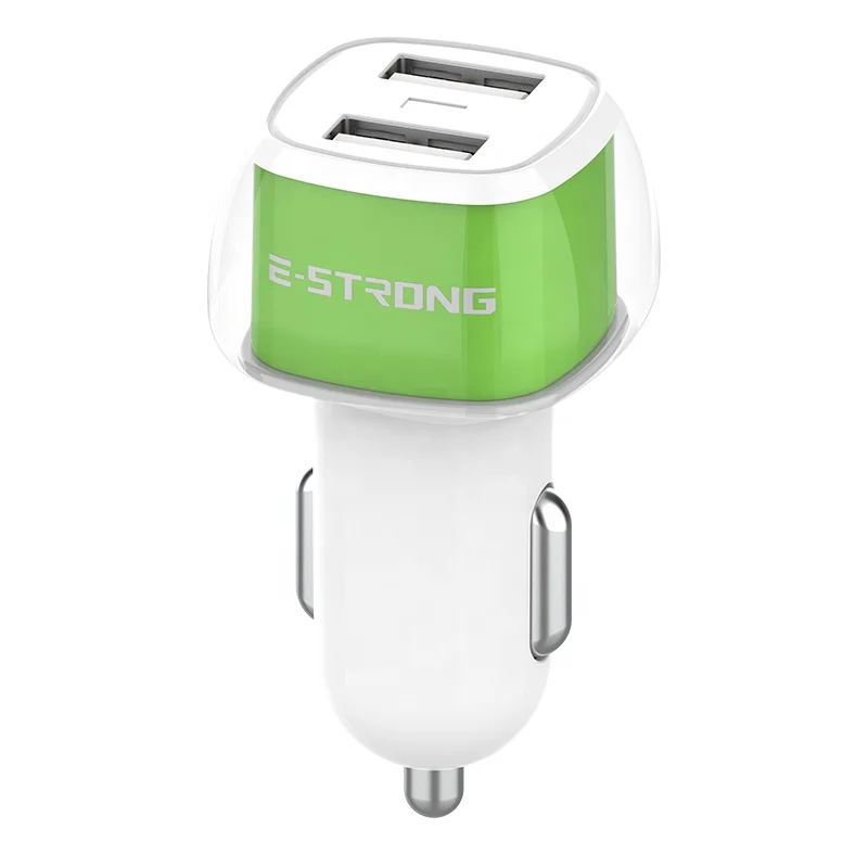 Factory Supply universal dual 2 port usb car charger QC3.0 12-24V Quick Usb Car Charger for iphone