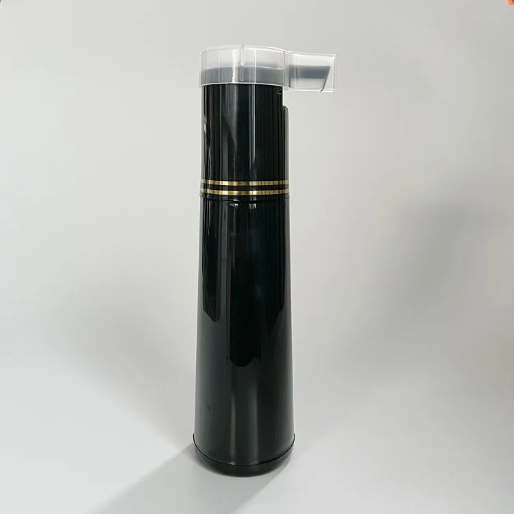 High quality salon empty dexe 2 in 1 dual chamber hair shampoo dye hair color dyeing packaging bottle with comb Applicator Brush