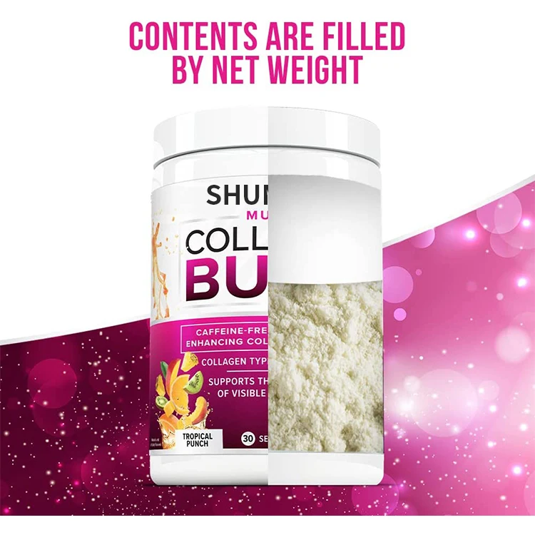 Factory Price Customized Multi Marine Collagen Peptide Powder Hydrolyzed Collagen Powder