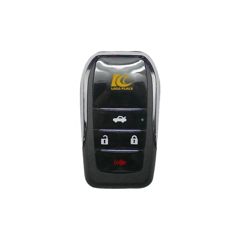 3 + 1 кнопки, подходящие для Toyo.a Camry RAV4 Reiz Vios Crown, модифицированный складной ключ с прямым дистанционным управлением