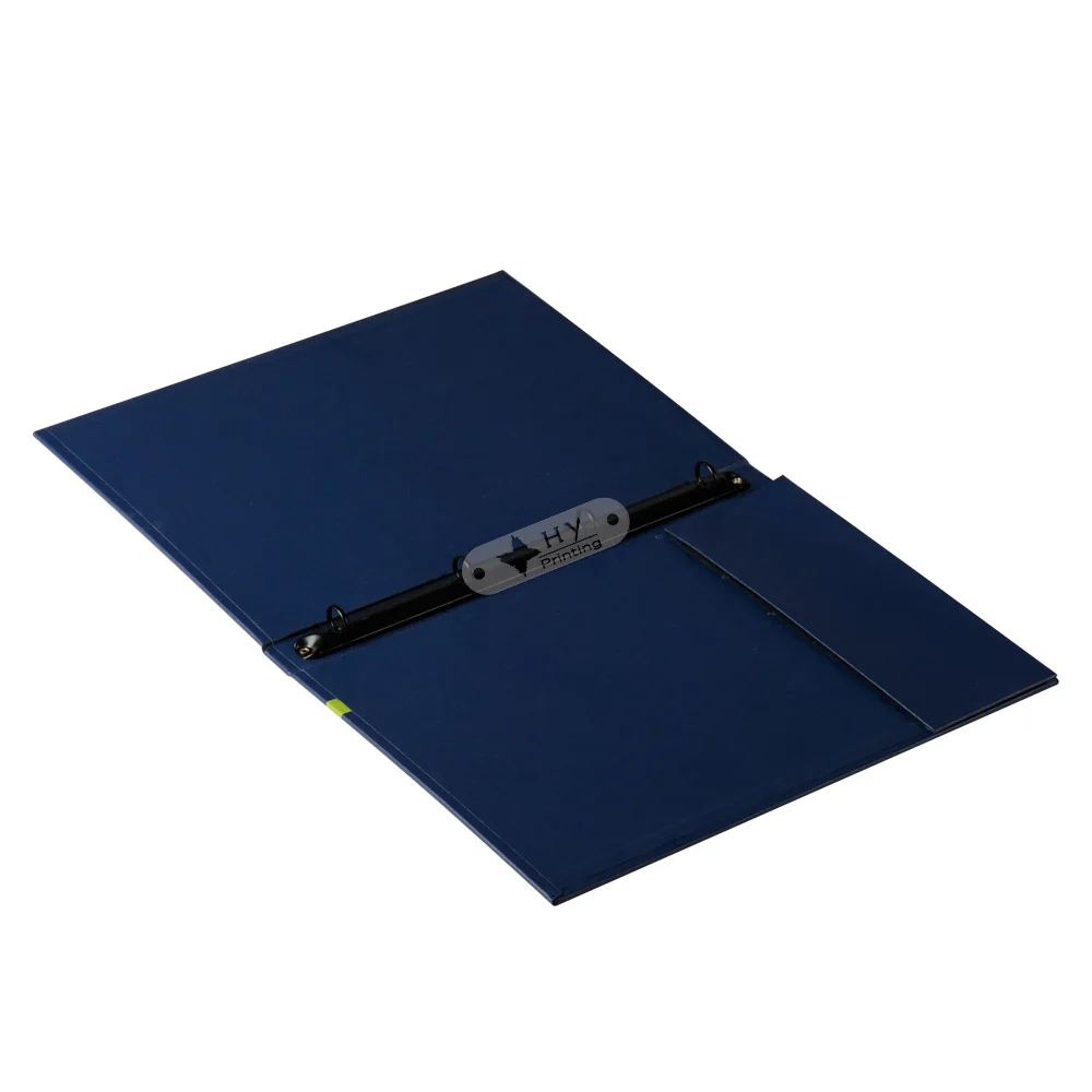Bespoke Logo Buckram Cloth Covered Ring Binder Portfolio