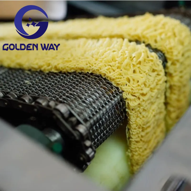 Customized Food Grade Stainless Steel Wire Rod Mesh Conveyor Belt Balanced Mesh Belt For Food Drying