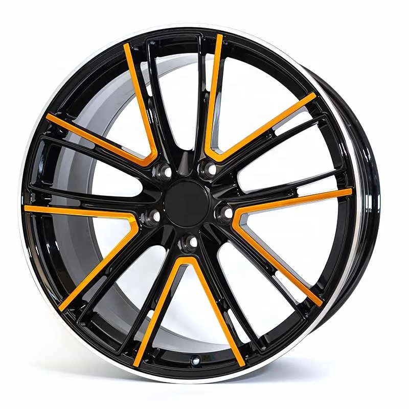 Factory Outlet 17-22 Inch Fashion Custom Forged Aluminum Alloy Car Rim Made of Aero 6061 T6 Aluminum Auto Parts Car Wheels