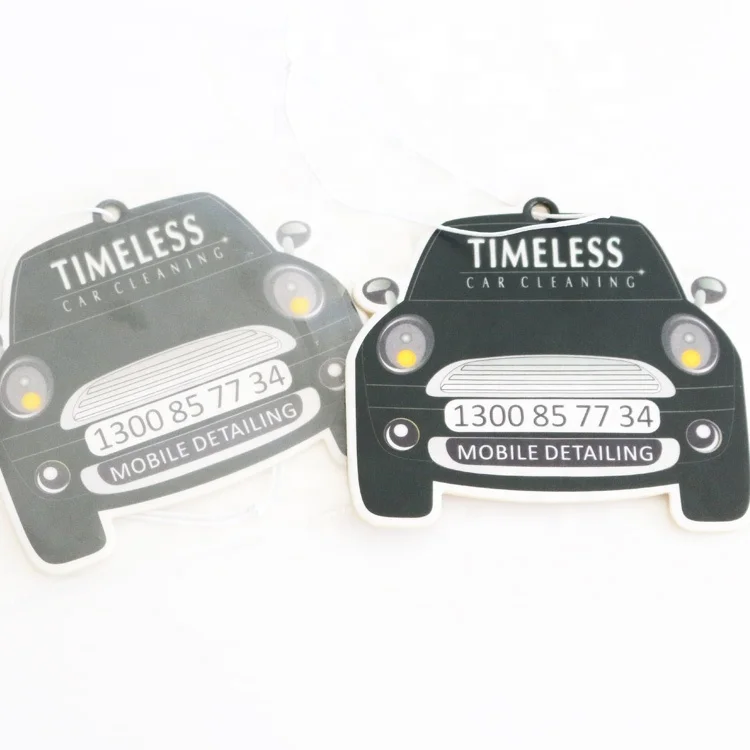 Promotional products ideas gifts commercial customized car air fresheners for cars