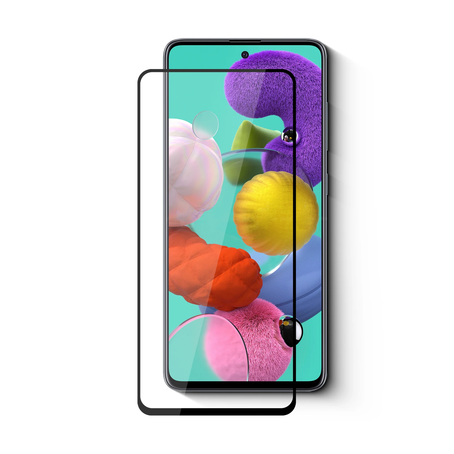  Для Samsung Galaxy A51 без пузырьков 2.5D прозрачное закаленное стекло 9H защита экрана от