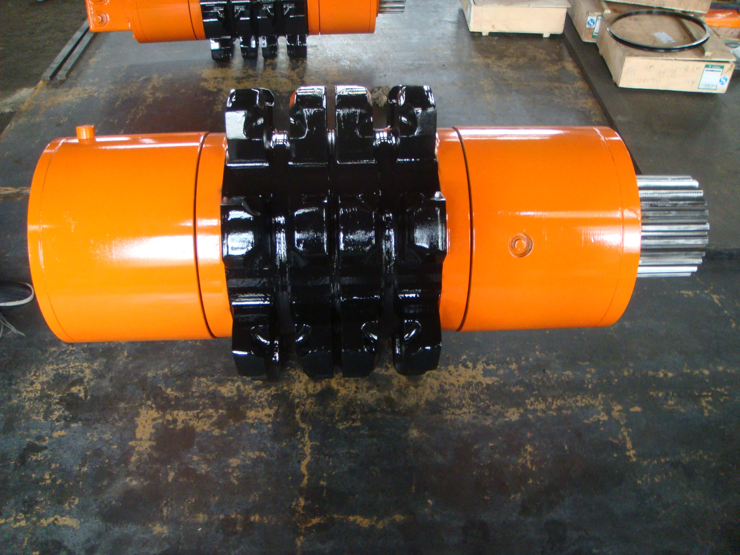 New Cast Iron Double Sprocket Assembly 1158010102 for Manufacturing Coal Plant Scrap Conveyor