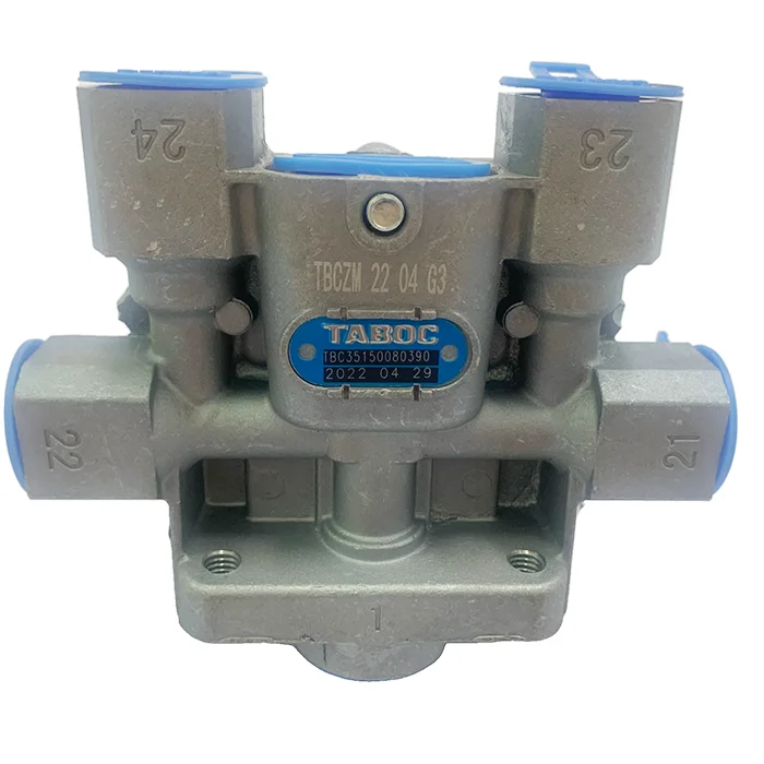 High-quality Truck Air brake Air Dryer Four Circuit Protection Valve WG9000360523