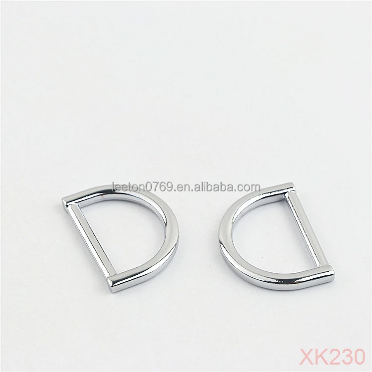Stock supply 1.0inch 25mm  5 colors  good quality zinc alloy horseshoe D buckle for leather  bags