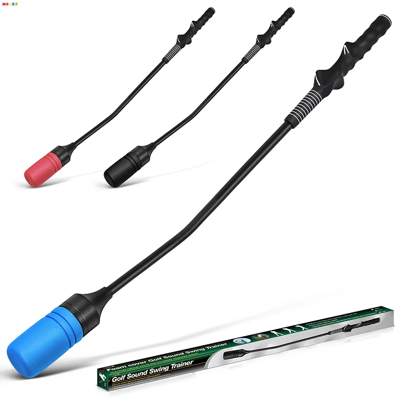 Hand Grip Weighted Golf Swing Trainer with Sound when swing it OEM ODM Warm up Golf Practice stick Manufacturer