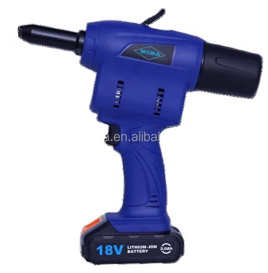 Manufacture blind rivet gun hand riveter rivet tool  Li-ion battery