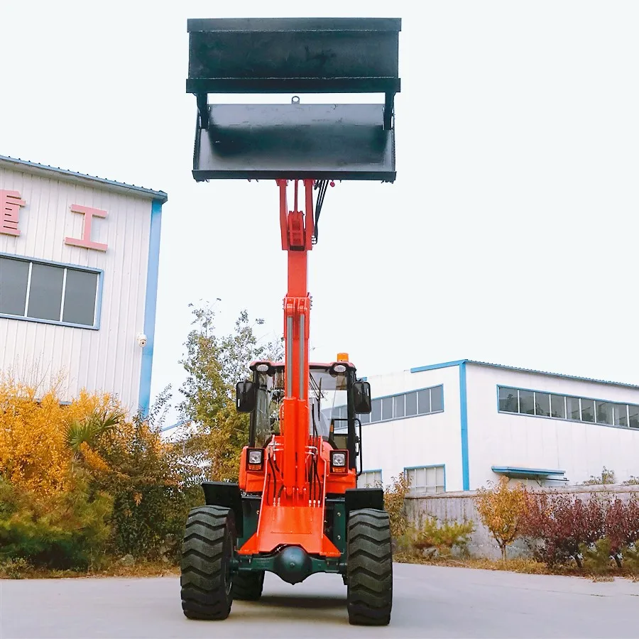 Taian wheel loader TL2500 new design machinery telescopic front end type shovel loader