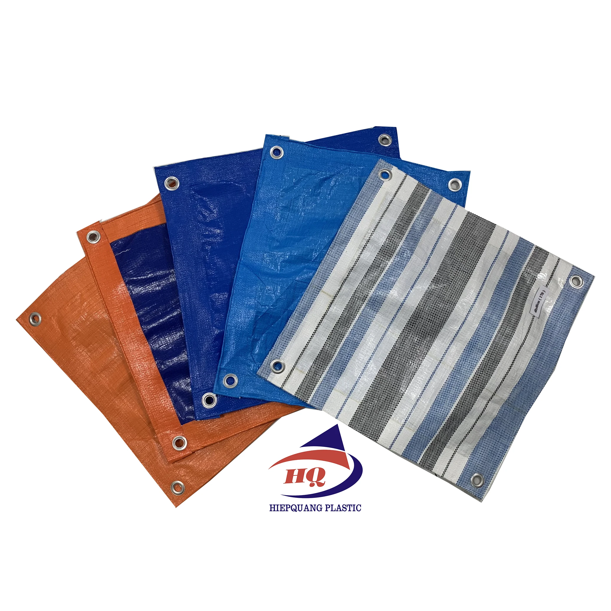 Vicryl Mesh PE HDPE Tent Outdoor TARPAULIN MATERIAL Coated Fabric for Covering Plants agriculture Tarp Size Custom