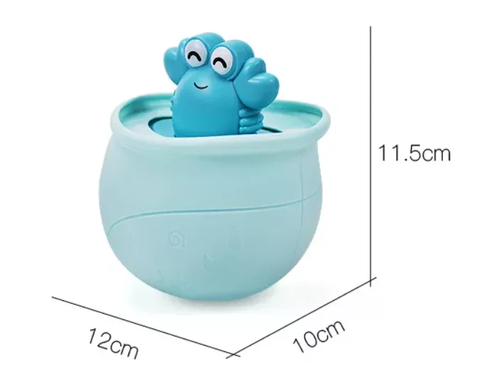 2022 Baby Bath Toy Sprinkler Animal Cute Hermit Crab Bath Tub Toys