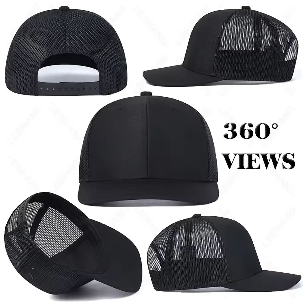 Wholesale Blank Richardson 112 Style Trucker Hats Plain High Quality Adjustable Custom Embroidery Logo Mesh Snapback Sports Caps