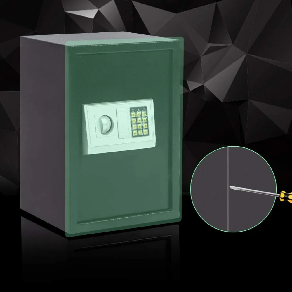 Zhenzhi Lock Box Electlronic Combination Security Cabinet Digital Large safe box depository for Office Home Hotel Bank