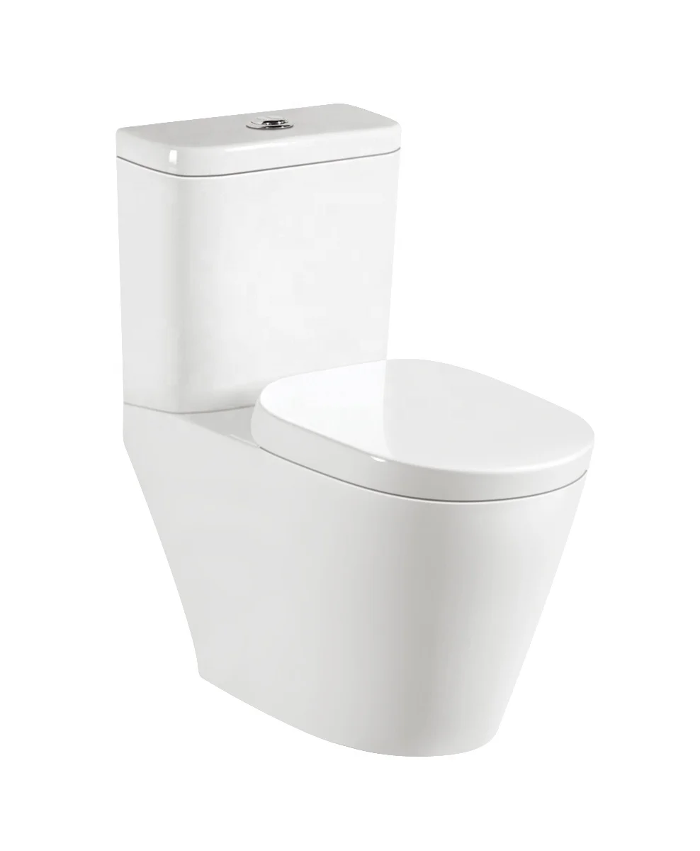 European Water Mark Australian Standard Sanitary Ware Square Toilet Bathroom Two Piece Ceramic Toilets