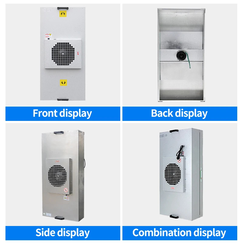 Customized Laminar Flow Hood Air Purifier FFU Clean Room Hepa Fan Filter Unit