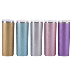 Wholesale Double Wall Vacuum Insulated Stainless Steel Coffee Tumbler with Straw