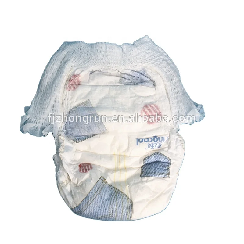 Cheap Baby Diapers With 4 Size Wholesale Baby Pull Up Diapers