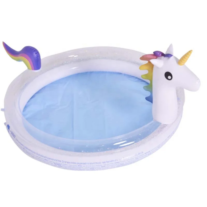 Jilong Sunclub 37434 Unicorn Ring outdoor inflatable water sports pool floating swimming toys for kids