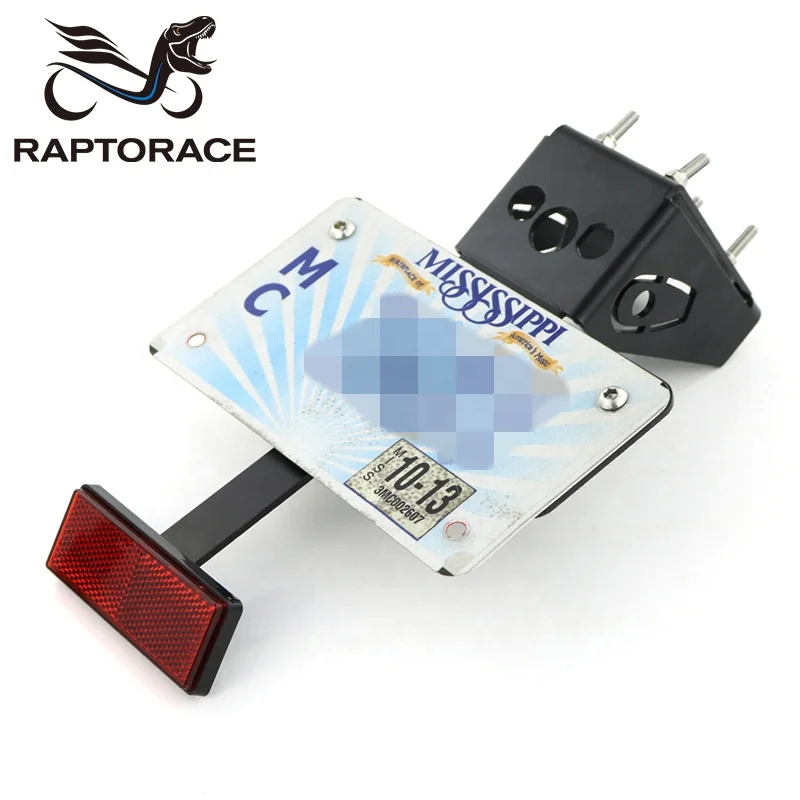 Raptorace fit for KAWASAKI Z NINJA 1000 Z1000SX Versys 650 aftermarket aluminum license plate holder fender eliminator tail tidy