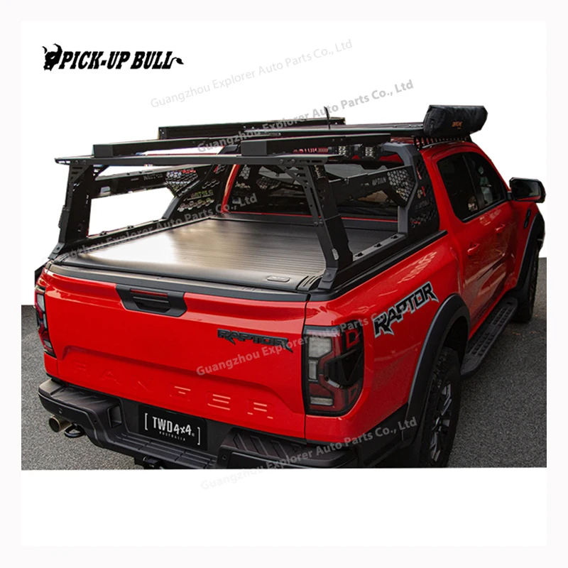 PICK-UP BULL 4X4 Universal Truck Bed Rack Ladder Roller Bed Racks Roll Bar For Ranger Nissan Navara