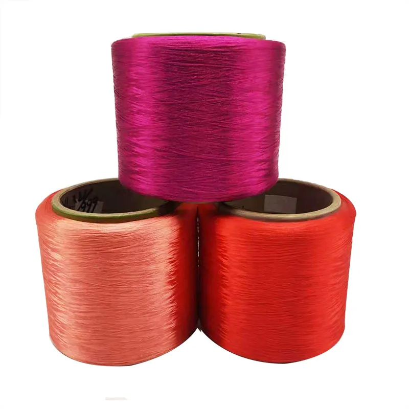 High tenacity dyed color pp filament yarn for threads pp multifilament 900d yarn for Weaving Bag