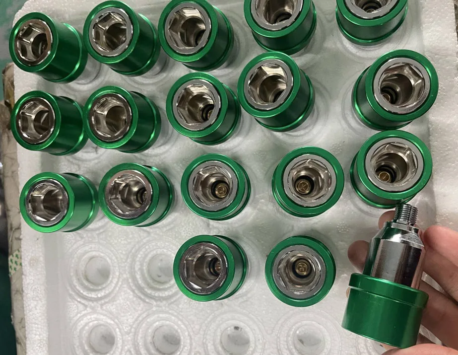 Factory price Germany gas outlet DIN standard outlet oxygen hose coupler for oxygen regulator