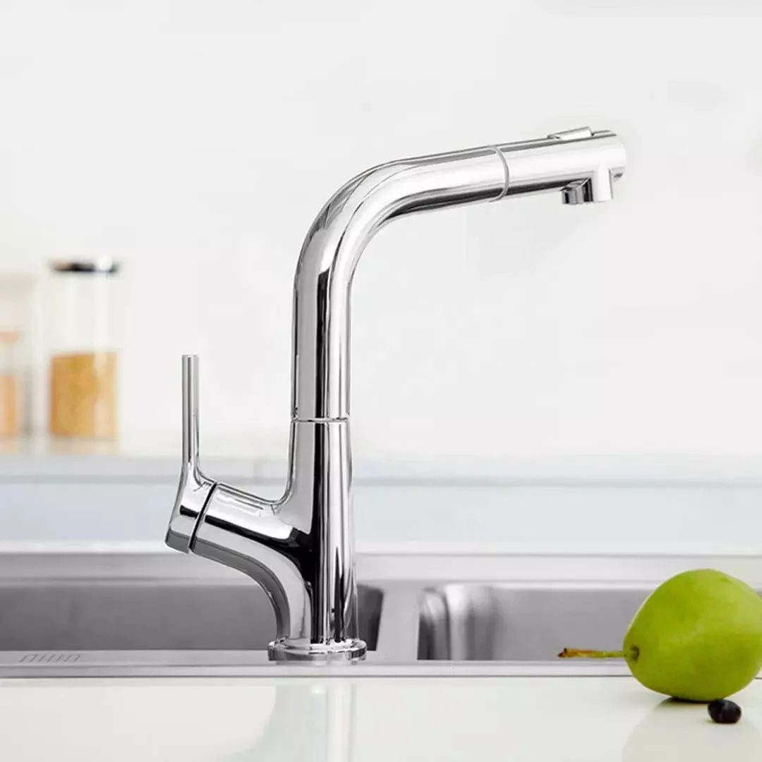 Dabai Multifunction 360 Degree Rotation Bathroom Basin Sink Kitchen Pull Out Faucets