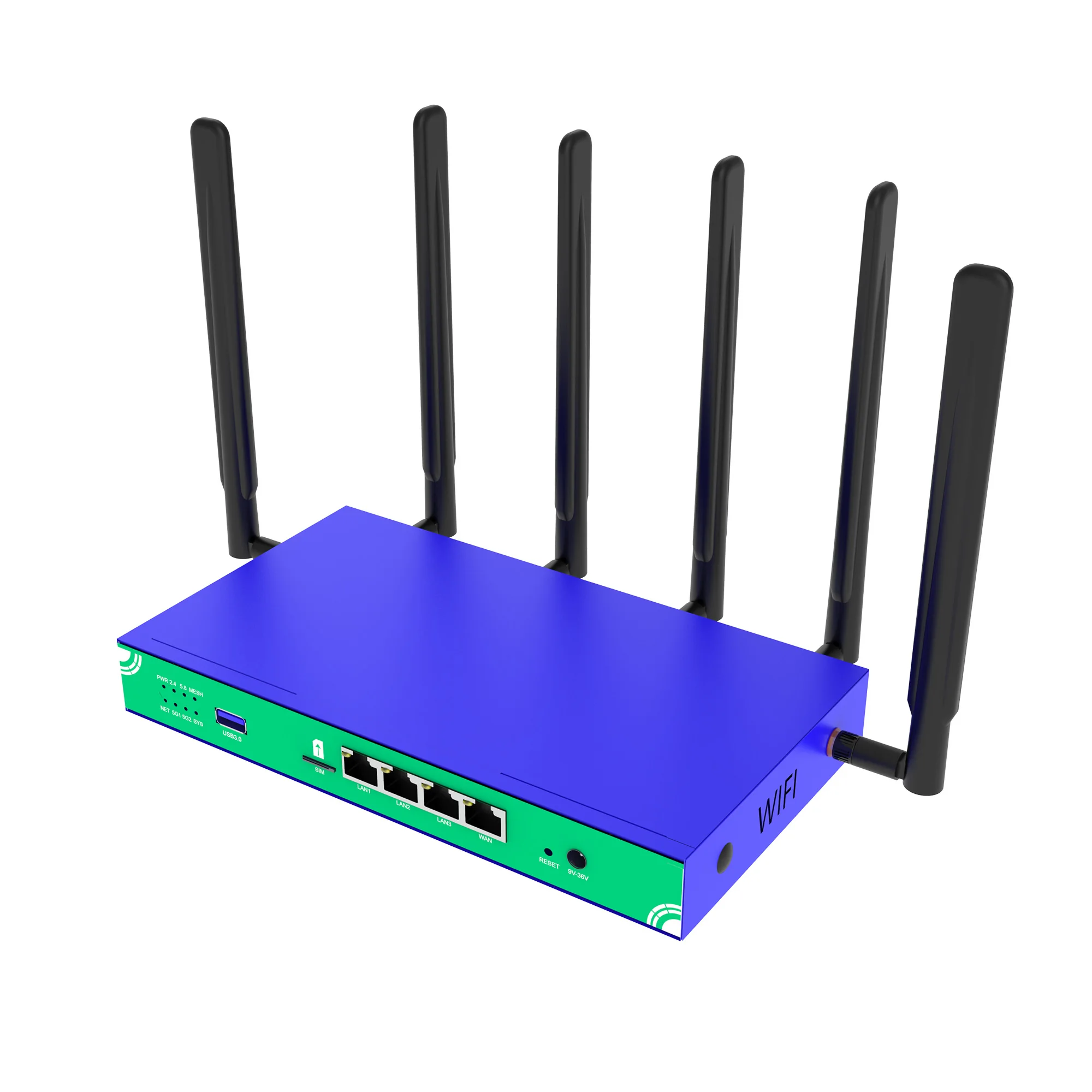 Huastlink 4g 5g Wireless Router Mtk761+Mtk7975+Mtk7905 Dual Band Wifi 6 5g Lte Router With Sim Card Slot