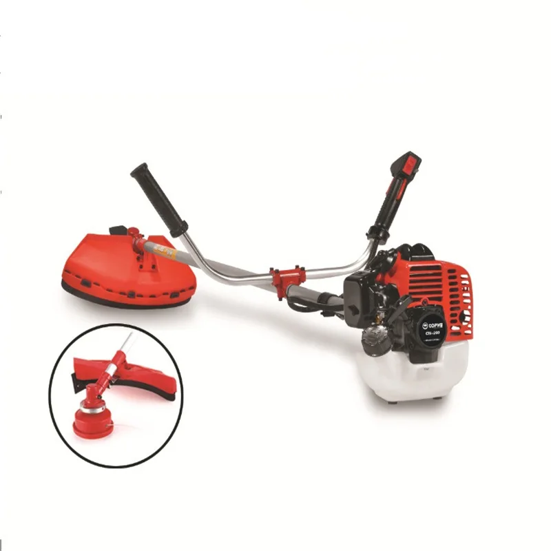 52cc OEM/ODM cordless remote control walk behind lawn mowers machine gasoline 4-stroke brush cutters