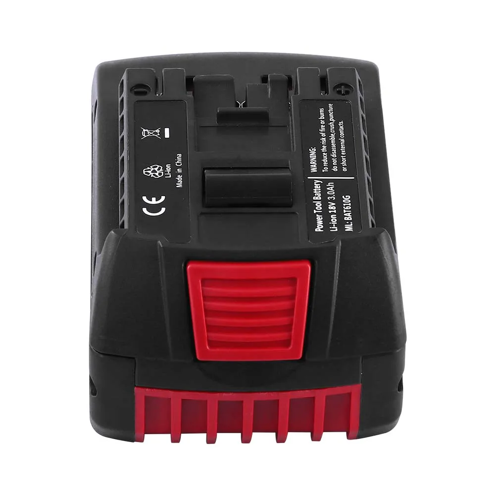 Совместим с BAT610G 18 вольт 3.0Ah 4.0Ah 5.0Ah 6.0Ah перезаряжаемые литий-ионные батарейки Bosch