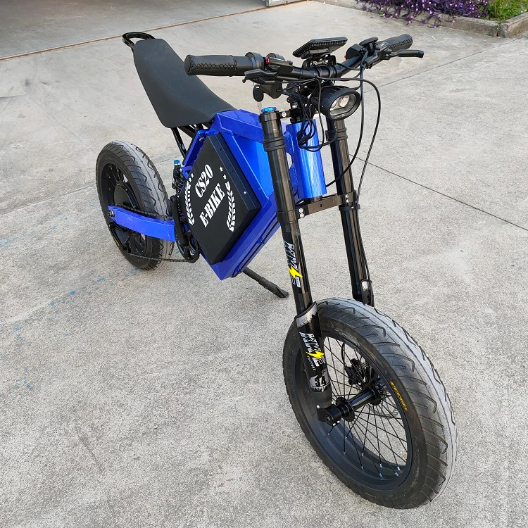 CS20 12000 ватт электрический велосипед с питанием от 72 вольт 40AH батарея long ebike