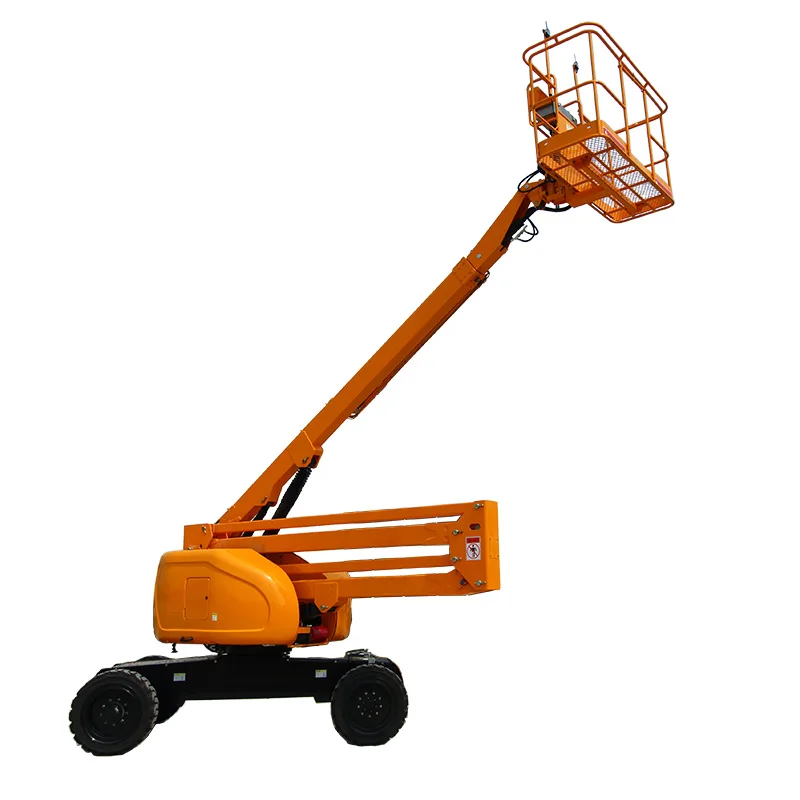 Smart Towable Articulated Boom Lift with Hybrid Power for Sustainable Lifting