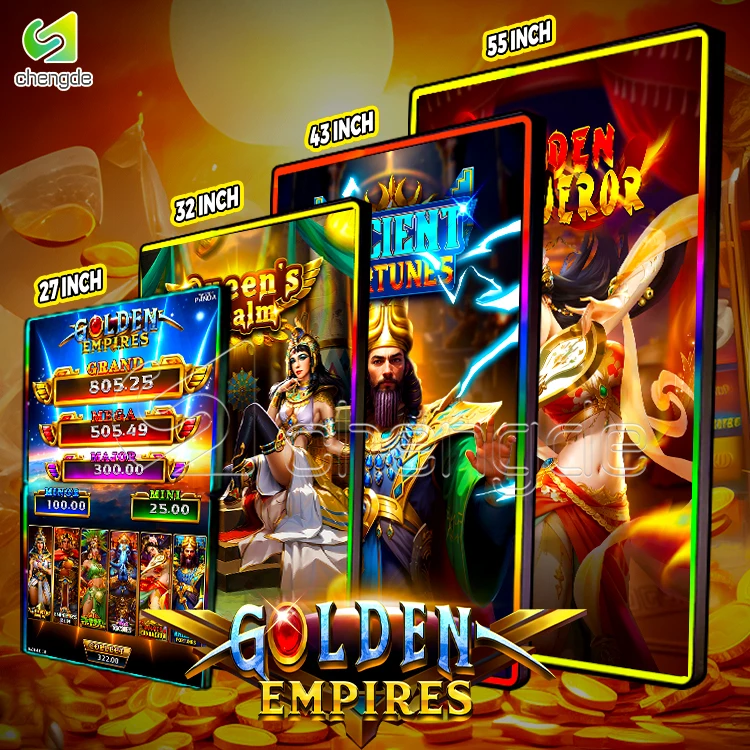 Amusement Vegas Machine Golden Empires Pcb Amuse Game Coin Operated Board Skill Game Machine Software For Sale