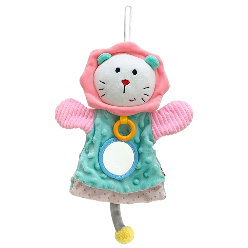 2022 new design product baby Animal Hand Puppets Plush Education Learning Puppet Toy