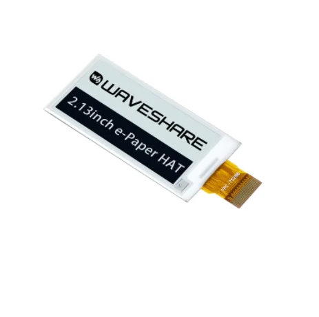 WS 250x122 2.13inch E-Ink raw display SPI, e-paper black/white two colors compatible Raspberry Pi/Arduino/STM32