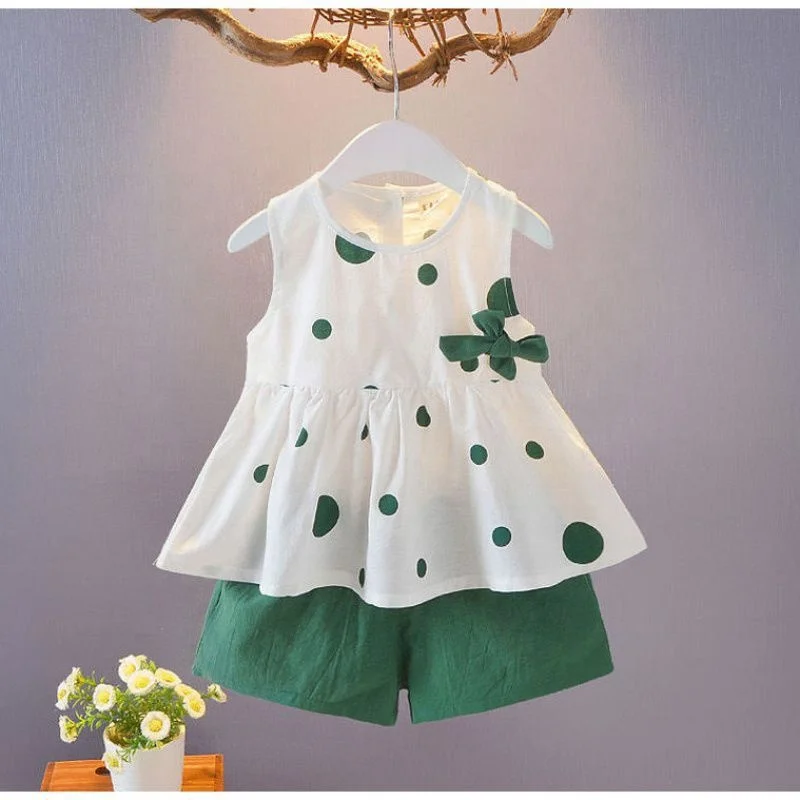 New Product 10 Month Baby Girl Apparels Logo Cotton Clothes