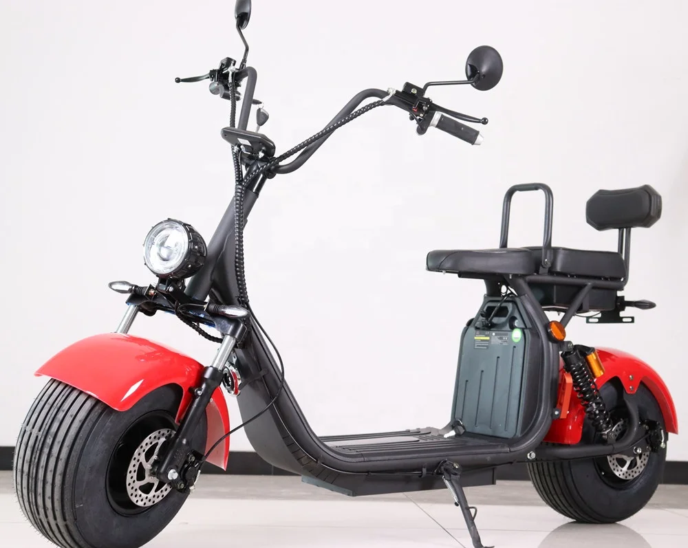 2022 eec coc european warehouse stock fat tire citycoco electric scooter  for adults