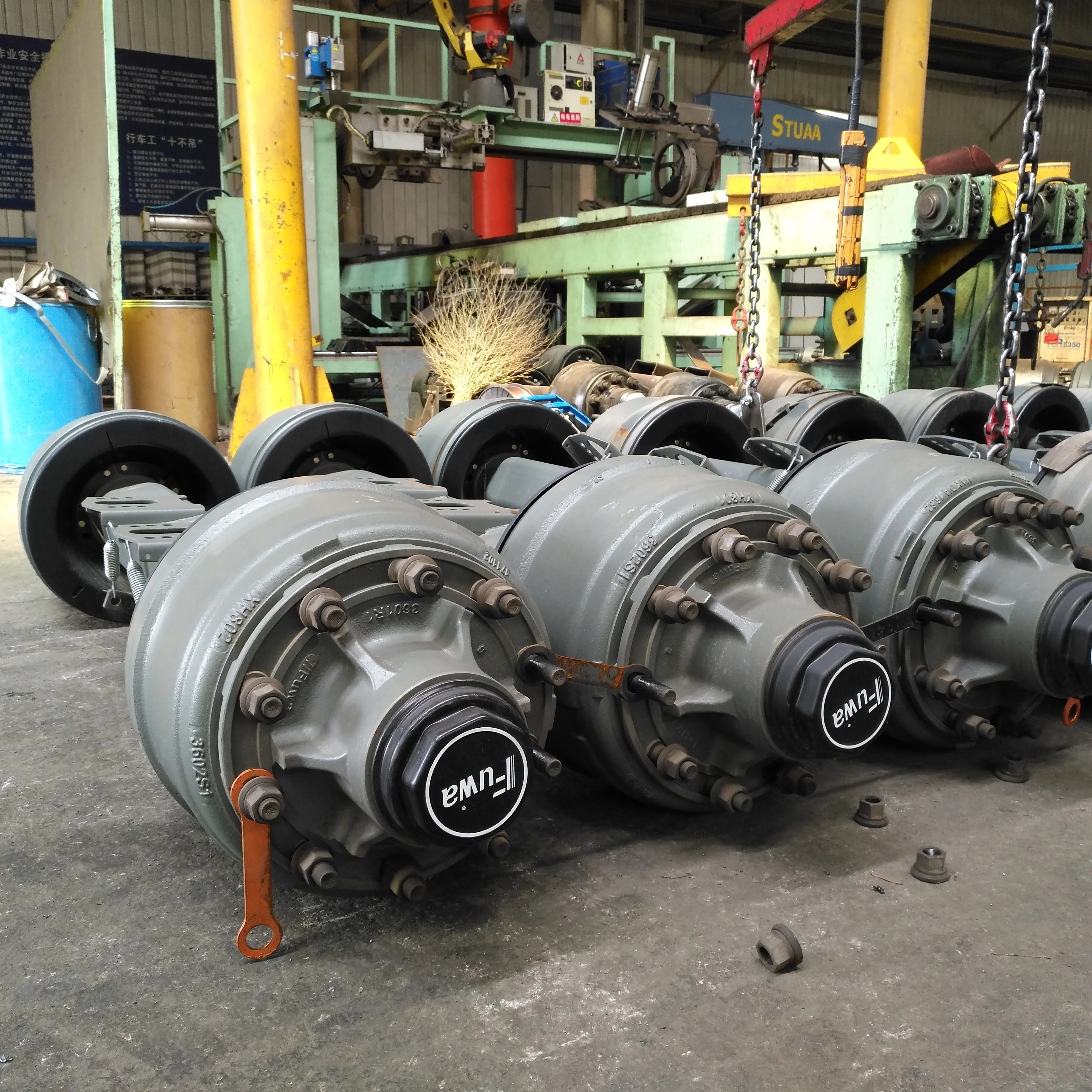 Original Fuwa brand  13ton  American type axle AMPRO axle