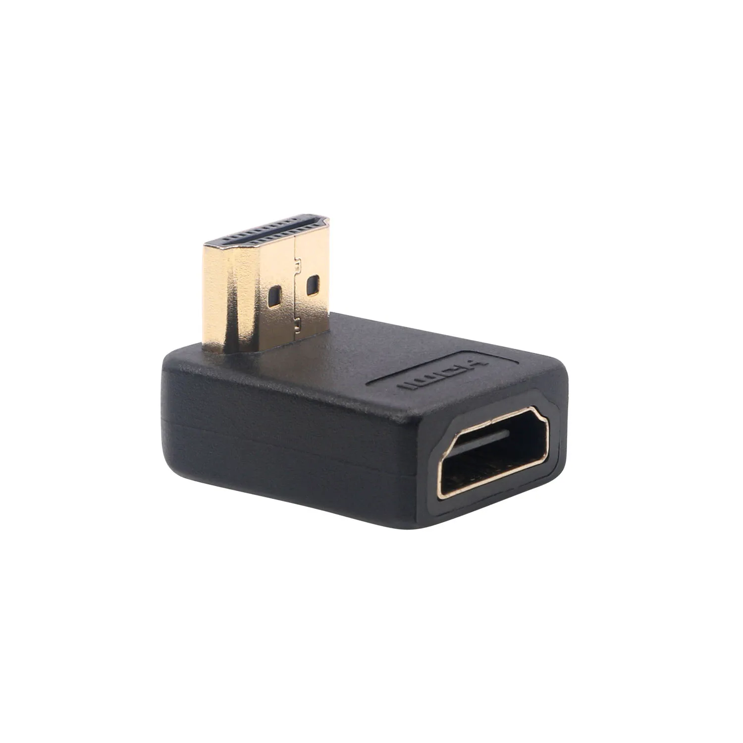 1080p high speed hdmi male to female 90 degree right angle extension hdmi converter adapter