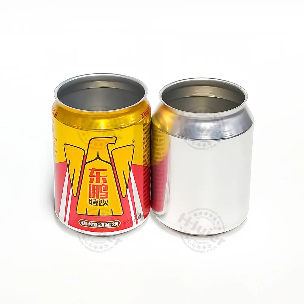 330ml 500ml 12oz 16oz wholesale food grade slim blank empty printed aluminum empty beverage beer cans for soda drinks