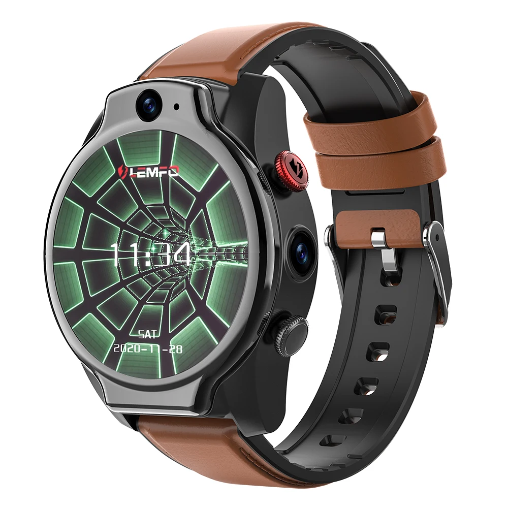 Lem14 Pro Mobile Camera Blood Pressure Meter Watch Strap Android Cheapest Music Boys King Wear Smart Watch