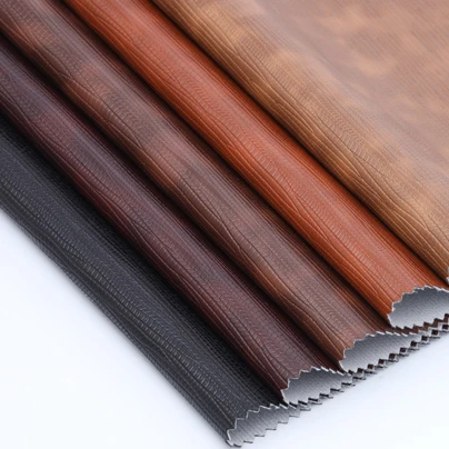 Luxury waterproof synthetic vinyl leather for artificial PVC sofa cover chair covers
