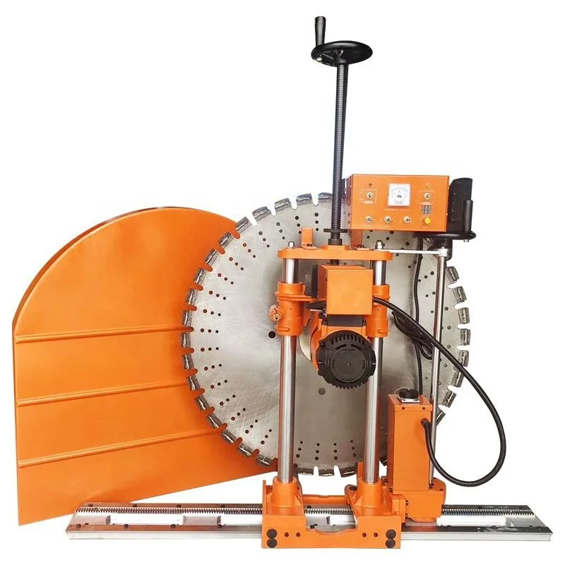 Chaser concrete cutting machine Semi automatic brick Wall Cutter Concrete Wall Saw Cutting Machine
