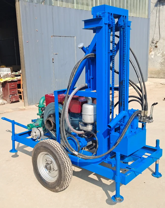 Home use one man small water well drilling machine QT-90