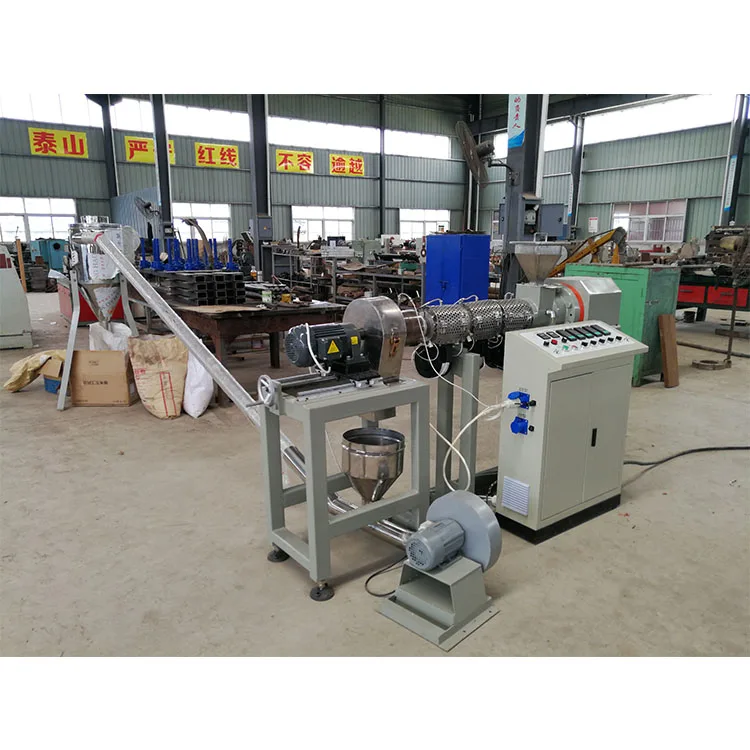Long Service Life High Speed Plastic Machine Granulating Hard Pvc Pelletizer Machine Lab Single Screw Granulator