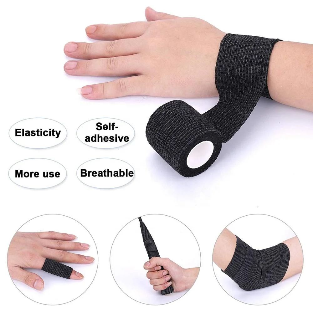 Medical Fiberglass Casting Tape Self-Adhesive Flexible Sport Wrap Cotton Cast Cohesive Bandage