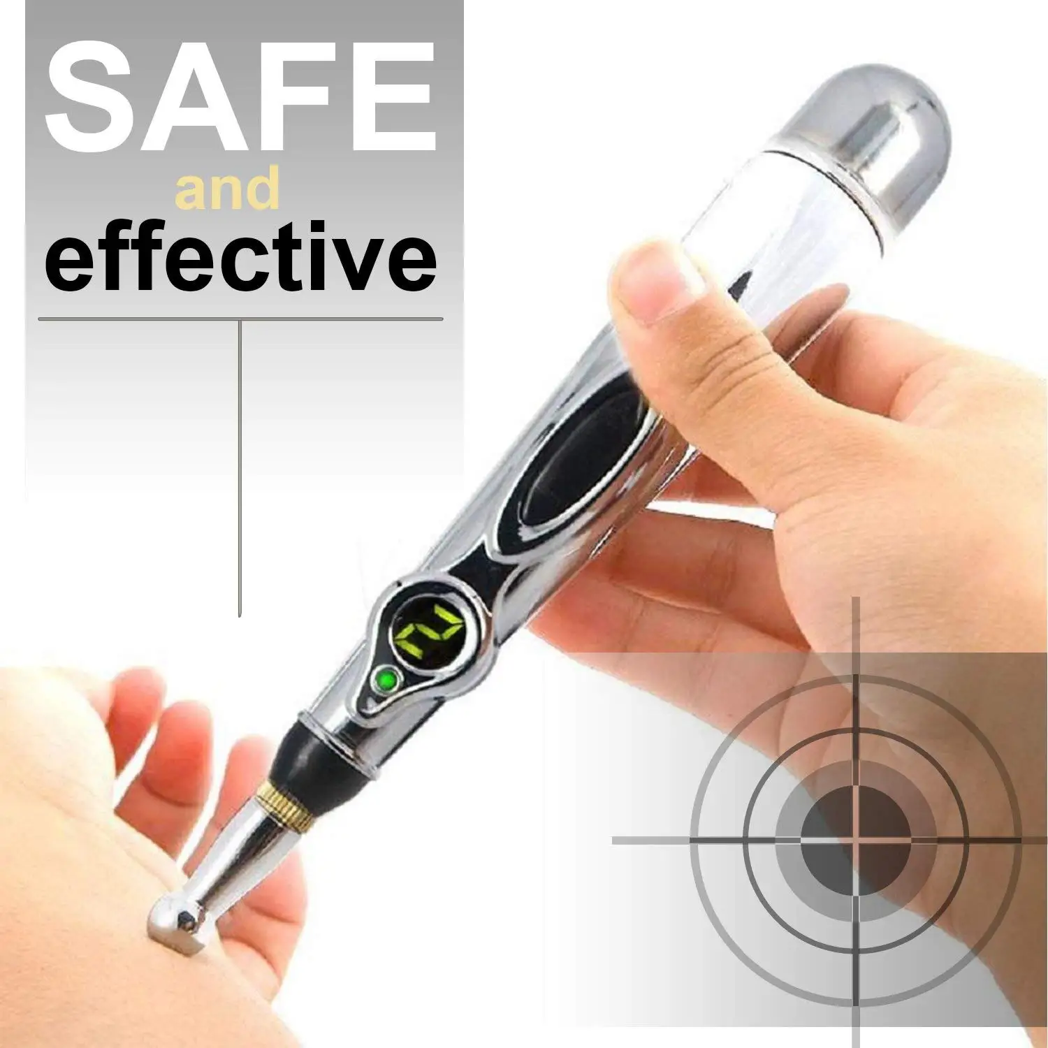 Hot Selling Family Health Care Doctor Infrared Meridian Energy Pen Electric Pulse Acupuncture Pen