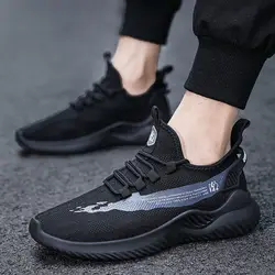 Factory sale Men Sport Running Sneaker Shoes Custom Brand Designer Fashion Trend Walking Shoes Breathable Casual Shoes